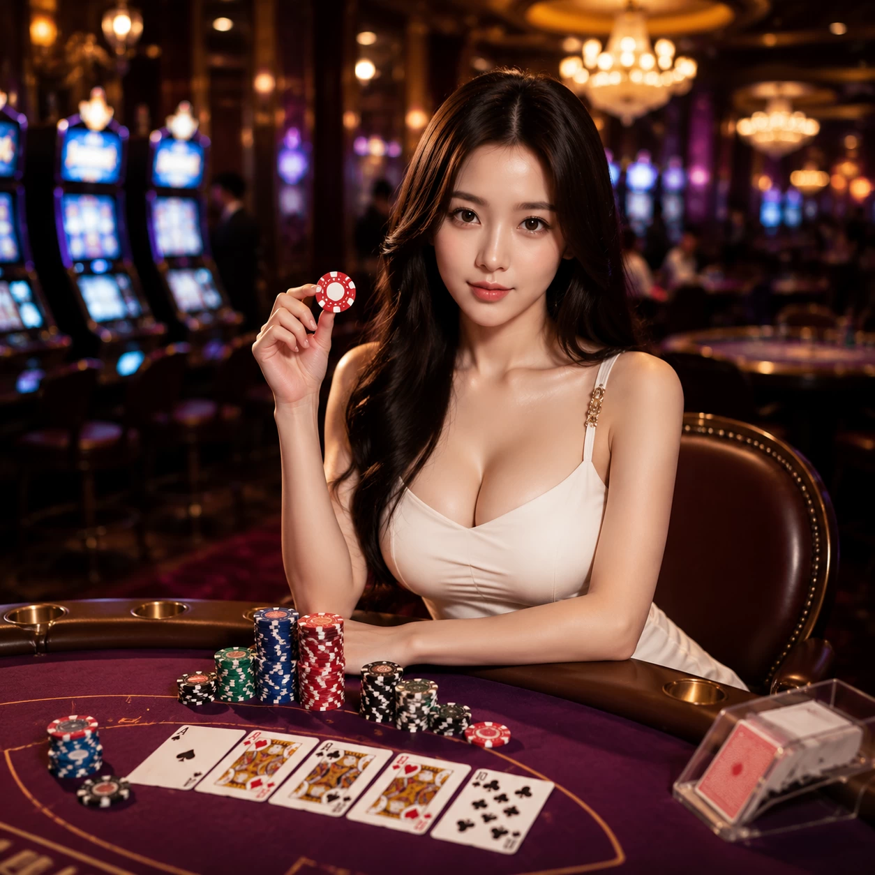 Cassino ao vivo abacaxi dealers